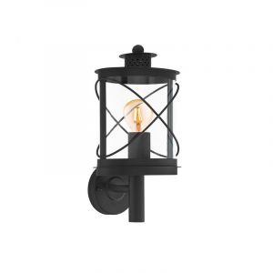 Lampada da esterno nera in plastica, Alisia, IP44