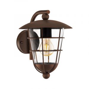 Lampada da esterno marrone in plastica, Alise, IP44