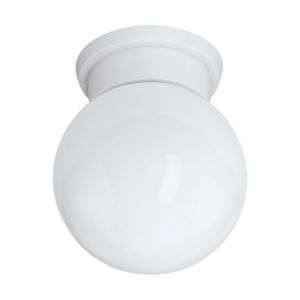 Lampada da soffitto bianca in vetro, Amira