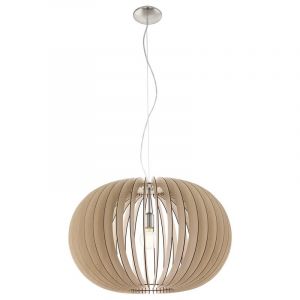 Lampada a sospensione legno rustica, Kiran