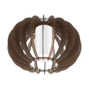 Lampada da soffitto marrone in legno, Kiran