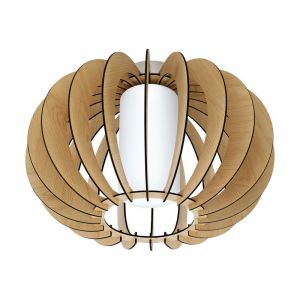 Lampada da soffitto legno rustica, Kiran