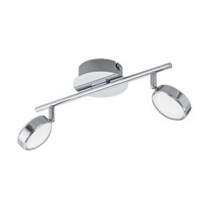 Faretto da soffitto cromato in acciaio, Tjark, 5W, 3000K LED