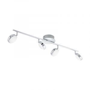 Faretto da soffitto cromato in acciaio, Tjark, 5W, 3000K LED