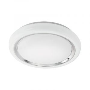 Lampada da soffitto bianca in plastica, Carmela, 18W, 3000K LED