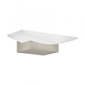 Applique da parete bianca in plastica, Beatriz, 6W, 3000K LED