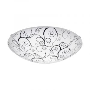 Lampada da soffitto bianca in vetro, Bennet, 11W, 3000K LED