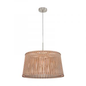 Lampada a sospensione legno rustica, Berry