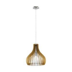 Lampada a sospensione legno rustica, Betsy