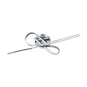 Plafoniera cromata in alluminio, Tinus, 10W, 3000K LED