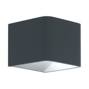 Lampada da esterno antracite in alluminio, Kay, 6W, 3000K LED, IP44