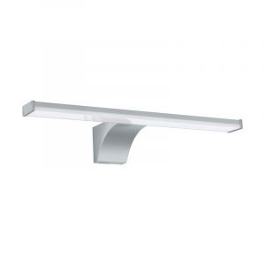 Lampada per quadri cromata in plastica, Nancy, 8W, 4000K LED, IP44