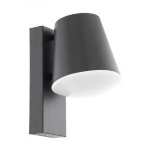 Lampada da esterno antracite metallo, Aiden, IP44