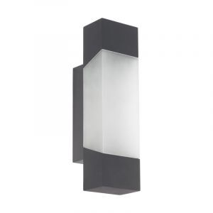 Lampada da esterno antracite metallo, Evan, IP44