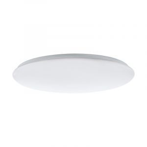 Plafoniera bianca in acciaio, Patryk, 60W, colore regolabile LED
