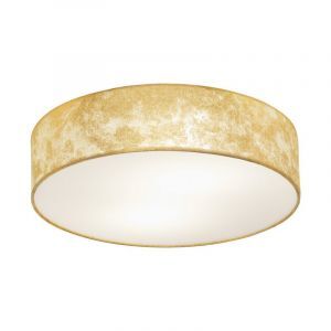 Lampada da soffitto beige metallo, Megan