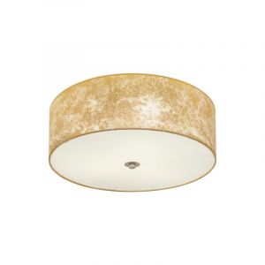 Lampada da soffitto beige metallo, Megan