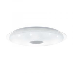 Plafoniera trasparente in plastica, Dunya, 40W, colore regolabile LED