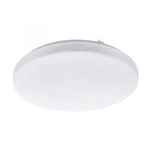Plafoniera bianca in acciaio, Eloise, 17W, 3000K LED