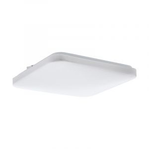 Plafoniera bianca in acciaio, Eloise, 17W, 3000K LED