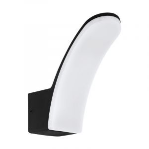 Lampada da esterno nera in alluminio, Oskar, 11W, 3000K LED, IP44