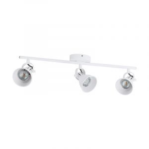 Faretto da soffitto bianco in acciaio, Tinke