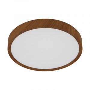 Plafoniera marrone in plastica, Jouk, 33W, 3000K LED