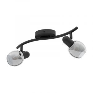 Faretto da soffitto nero in acciaio, Ritchy