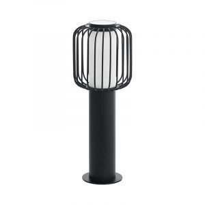 Lampada da esterno nero in acciaio, Latife, IP44