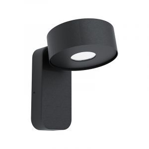 Lampada da esterno nera in acciaio, Liliana, 6W, 3000K LED, IP44
