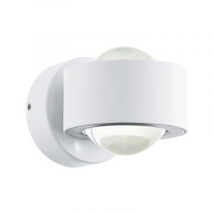 Lampada da esterno bianca in alluminio, Lyn, 2W, 3000K LED, IP44