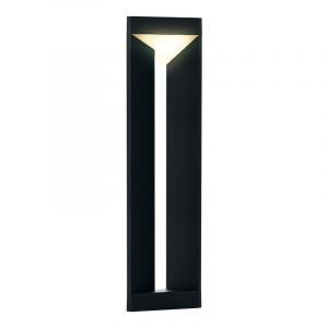 Lampada da esterno nero in alluminio, Lyke, 10W, 3000K LED, IP54