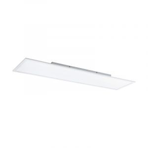 Plafoniera bianca in alluminio, Cathy, 32W, colore regolabile LED