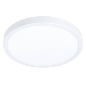 Plafoniera smart bianca in plastica, Geraldo, 19,5W, bianco regolabile tra caldo e freddo LED, IP44