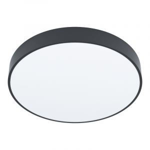 Faretto da superficie nero in acciaio, Zippora, 18W, colore regolabile LED