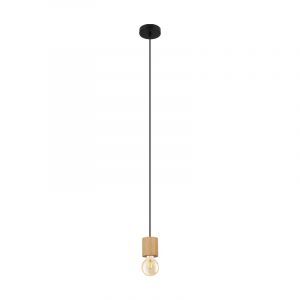 Lampada a sospensione in legno, Yannic