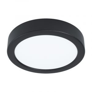 Lampada da soffitto nera in acciaio, Pascale, 10W, 3000K LED