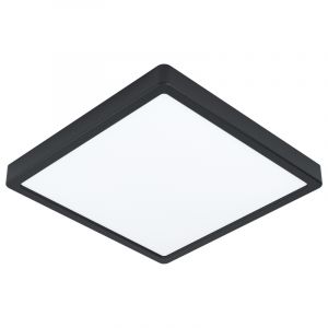 Lampada da soffitto nera in acciaio, Pascale, 20W, 3000K LED