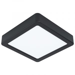 Lampada da soffitto nera in acciaio, Pascale, 10W, 4000K LED