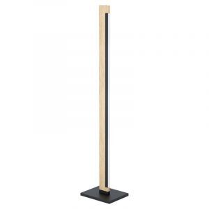 Lampada da terra in legno marrone, Ludovica, 22W, 3000K LED, con interruttore