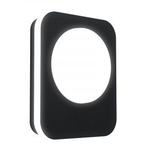 Lampada da esterno nera in alluminio, Luut, 9W, 3000K LED, IP44