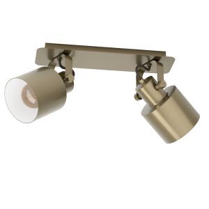 Faretto da soffitto dorato in alluminio, Kwinten