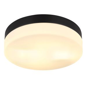 Lampada da esterno nera in plastica, Maickel, IP44