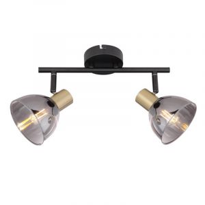 Faretto da soffitto dorato in vetro, Arthur