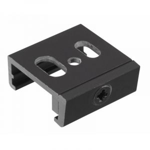 Staffa da soffitto nera, trifase