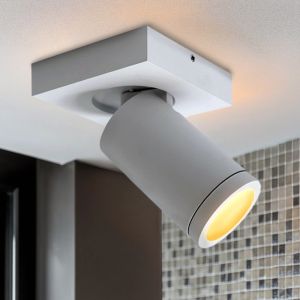 Faretto da soffitto bianco moderno, Kenan, IP44