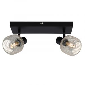 Faretto da soffitto grigio industriale, Emado