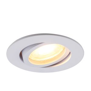 Faretto da incasso bianco in alluminio, Abbigail