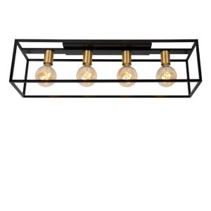 Lampada da soffitto moderna dorata, Ruben