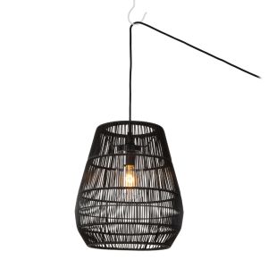 Lampada da esterno rustica nera, Nerida, IP44